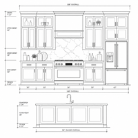 Armoires de cuisine modulaires en forme de U Panneaux de particules écologiques avec laminage en PVC Glissières à fermeture
