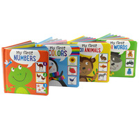 Benim İlk kitap kutusu seti 4 karton kitap çocuk