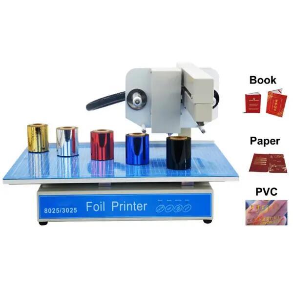 Gold Foil Printing Printer Machine Hot