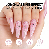 ZHI JIA 100g Gel UV d'extension pour ongles blanc nude longue tenue, non collant, acrylique solide, pour extension, vente en gros