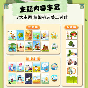 Kit Creativo de Pintura de Hojas para Niños, Muestras de Plantas Deciduas para Dibujar - Product Image 2