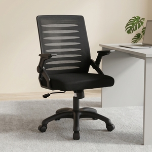 Silla Giratoria Moderna para Oficina en Casa, Diseño Ergonómico con Malla y Espuma Cómoda, Marco de Hierro, Altura Ajustable - Product Image 2