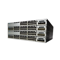 Switch de Red C9300-24S-E de 24 Puertos, Administrado, Gigabit, Clase Empresarial, con Funciones POE, SNMP y QoS, Nuevo