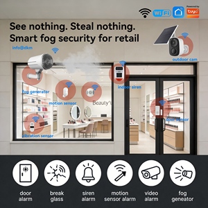 Alarma Antiniebla Inteligente para el Hogar, Cámara Antiniebla, Sensores <span class=keywords><strong>de</strong></span> Alarma Antirrobo para Centros Comerciales, Botón <span class=keywords><strong>SOS</strong></span>, Generador <span class=keywords><strong>de</strong></span> Niebla <span class=keywords><strong>de</strong></span> Seguridad - Product Image 3