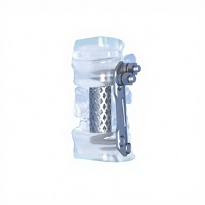 Orthopedische <span class=keywords><strong>Implant</strong></span> Titanium Mesh Met Anterior Platen Cilindrische Interbody Fusion Kooi Prismatische Gat - Product Image 6