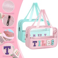 Sac de rangement transparent pour Mahjong en tissu Oxford et polyester, organisateur de tuiles MAHJ, pochette de rangement pour tuiles brillantes, pour poker portable