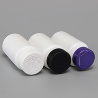 Service tout-en-un : flacon en plastique HDPE de 150 ml et 225 ml pour produits pharmaceutiques, de santé et de vitamines