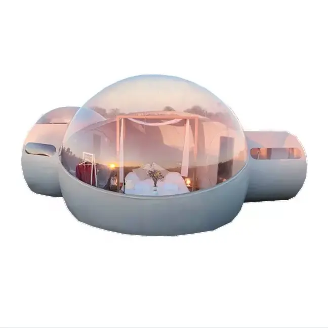 Tente à bulles gonflable, prix usine, hôtel de luxe, tente à bulles transparente, à vendre
