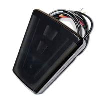 Feu Stop Additionnel LED Style F1, Feu de Sécurité Pilote, Feu Arrière d'Avertissement et de Recul 12V pour Voiture, Moto, JDM, BBA, VTT, SUV