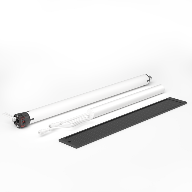 Tubular Motor and Curtain Motor - Solar Powered (WSERD40-L+DCB008+TYB006) Roller Blind Remote Control