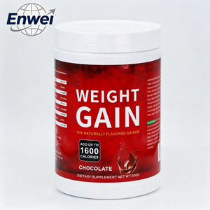 Poudre Protéinée pour Prise de Poids Adulte Saveur Chocolat, Hypercalorique, <span class=keywords><strong>Gainer</strong></span> de Masse pour Développement Musculaire, Sans Gluten, Faible Teneur en Sucre, Fitness - Product Image 1