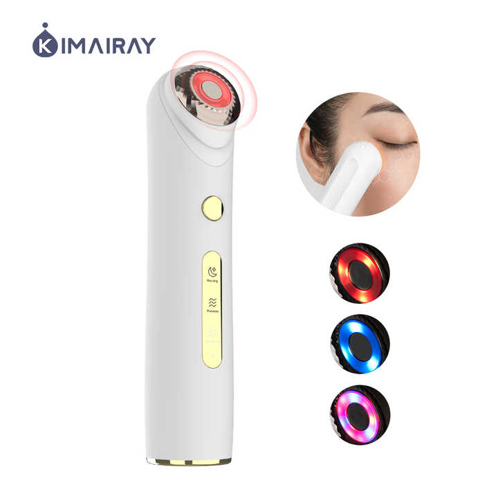 Skincare Facial Wand Massager Red Light Therapy Ems Neck Face Tool Face ...