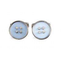 Claviers noirs et blancs de piano avec logo personnalisé de fournisseur personnalisé Boutons de manchette en métal Boutons de manchette de chemise de costume pour hommes
