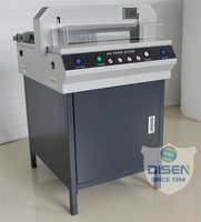 Guillotine semi-automatique A3 A4 450V+ pour papier offset, machine à découper le papier A4 et emballage de rames pour presse d'impression