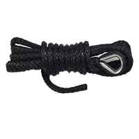 Accessoires tout-terrain de haute qualité, anneau de récupération pour treuil, corde de treuil personnalisable, 4x4 ATV