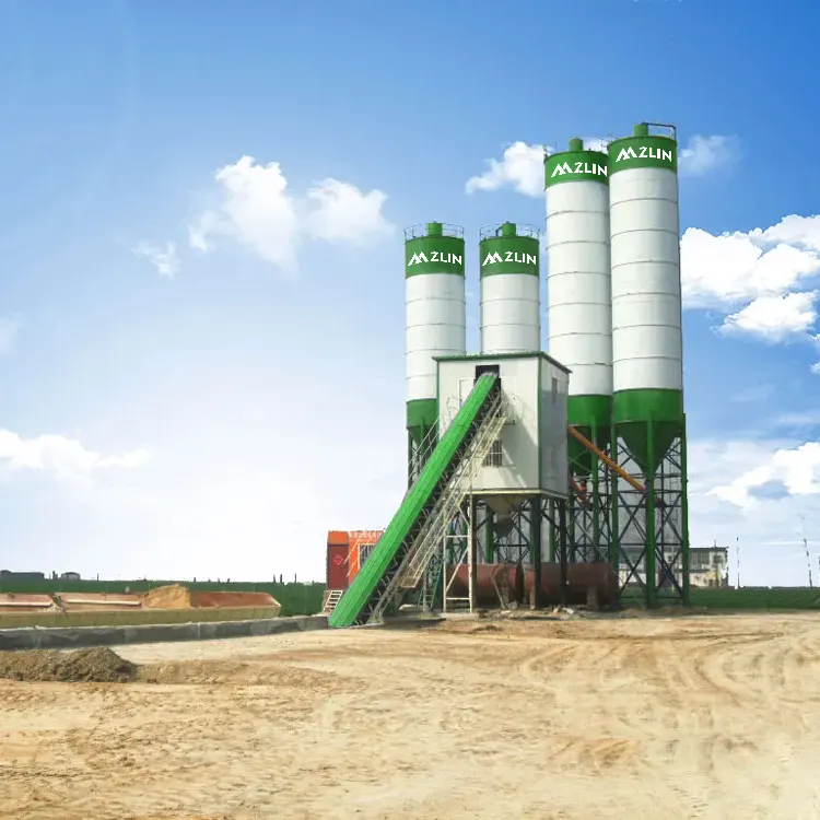 Yüksek kaliteli Hzs serisi sabit hazır karıştırma beton santrali/karıştırma tesisi fiyatı