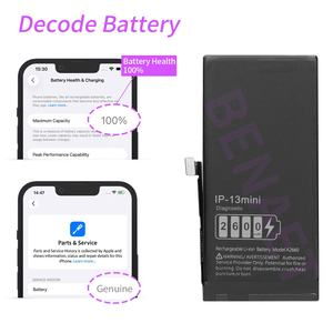 <span class=keywords><strong>Batterie</strong></span> de remplacement pour téléphone portable Apple <span class=keywords><strong>iPhone</strong></span> <span class=keywords><strong>13</strong></span> <span class=keywords><strong>Mini</strong></span>, <span class=keywords><strong>prix</strong></span> de gros, <span class=keywords><strong>batterie</strong></span> lithium-ion de remplacement pour 13Mini - Product Image 3