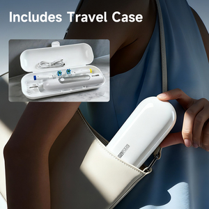 <span class=keywords><strong>Cepillo</strong></span> de Dientes Eléctrico Rotatorio Personalizado Más Vendido para Adultos, <span class=keywords><strong>Cepillo</strong></span> de Dientes Eléctrico Recargable Inteligente con Rotación de 45° y Estuche de Viaje - Product Image 5