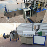 Extrudeuse de profilés en plastique PP bicolore de haute qualité, machine à fabriquer des tuyaux en PVC, extrudeuse de plastique pour la fabrication de pailles à boire