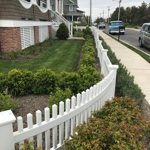 Clôture de jardin en métal pour chien, clôture de jardin flexible, clôture de palissade écologique en PVC - Product Image 5