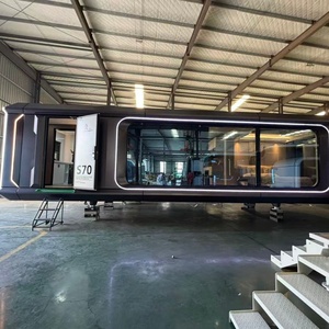 Instalación rápida, cápsula directa de fábrica, diseño creativo, atracción turística, contenedor de Hotel Prafab, pequeña <span class=keywords><strong>villa</strong></span> prefabricada - Product Image 6