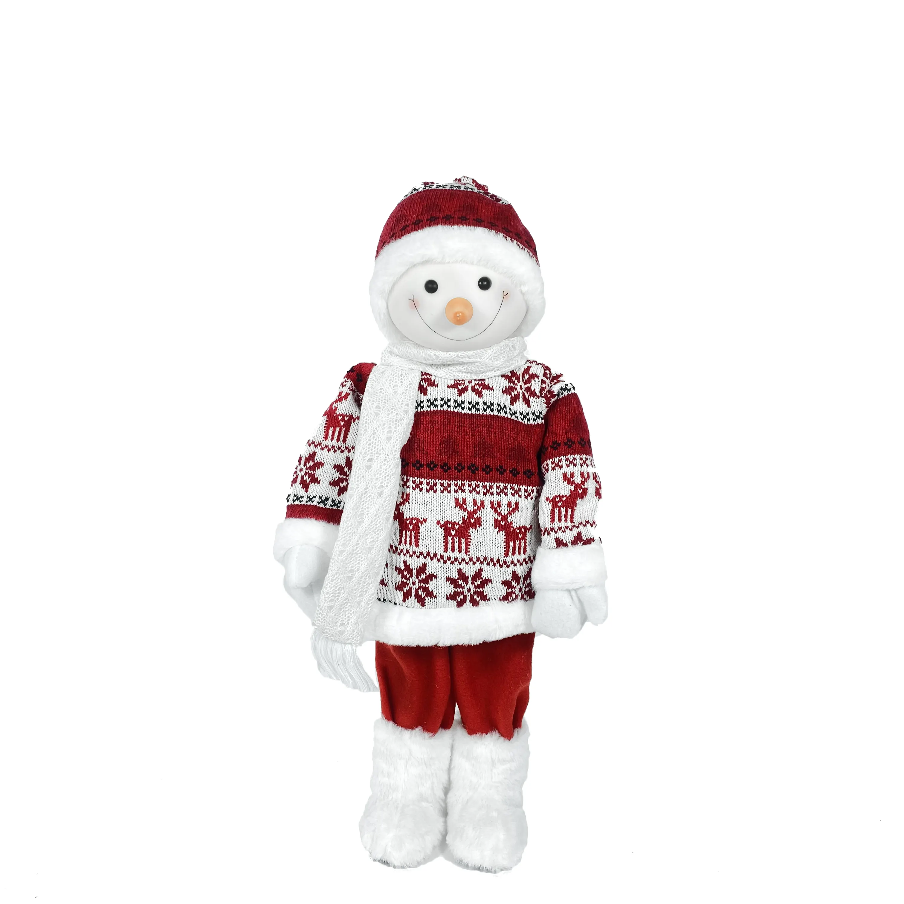30~100 CM Christmas Decoration Xmas Snowman Christmas Tree Decor for Best Gift