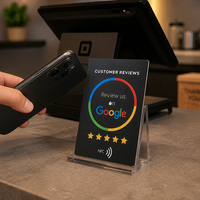 Nouvelle carte NFC programmable en plastique Newbega avec puce NTAG213/215/216 pour application de carte-cadeau, modèle NFC213/215/216/424 DNA