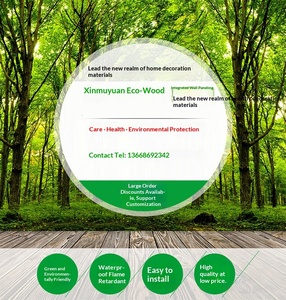 Panel de Pared Ecológico de Madera, Revestimiento de Pared Interior Verde Kemo, Tablero de Protección, Panel de Fondo, Madera Plástica Compuesta, Ignífugo, Encastrable - Product Image 1