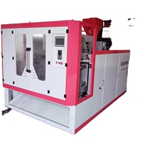 Machine de moulage par extrusion-soufflage à double station à grande vitesse Machine de soufflage de bouteilles d'eau en plastique vides