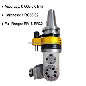Tête d'angle universelle BT40, angle réglable de 0 à 90 degrés, tête d'angle pivotante ER25/ER32 pour fraisage d'acier <span class=keywords><strong>VMC</strong></span> - Product Image 2