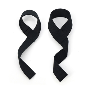 Logotipo personalizado Correas de levantamiento de pesas Entrenamiento de fuerza Acsesorios Correas de algodón para levantamiento de pesas - Product Image 4