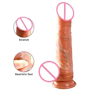Hot Sale Medical Liquid Silicone Dildo Female Sex Partner Apply Control Home Sex Toys Dildo Vibrator