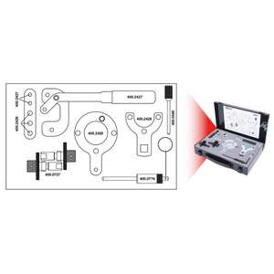 KS TOOLS-Juego de herramientas de sincronización de motor 400,2425 para Fiat / Ford / Opel / Suzuki (12 piezas)-EAN 4042146428955 MOTOR Y JUEGO DE DISTRIBUCIÓN - Product Image 1