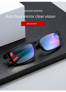 Lunettes de lecture anti-lumière bleue de haute qualité, fines, transparentes, incassables, pour femmes et hommes, pour la presbytie - Product Image 6