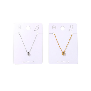 Catena per il corpo in acciaio inossidabile con lettera O Tobiller, placcata oro, gioiello raffinato alla moda per donna, lunghezza standard. - Product Image 2