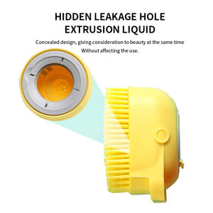 Cepillo de Baño para Mascotas 2026, Cepillo de Silicona para Baño de Mascotas con Dispensador de Champú, Cepillo de Baño para Perros y Gatos con Dispensador de Jabón - Product Image 4