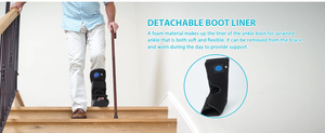 Botte de marche orthopédique à fixation courte pour cheville, à prix d'usine, pour la fixation de l'articulation de la cheville et la tendinite d'Achille - Product Image 4