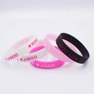 Op Maat Gemaakte Koreaanse Kpop Trend Star Celebrity Jagen Siliconen Armband Polsbandje