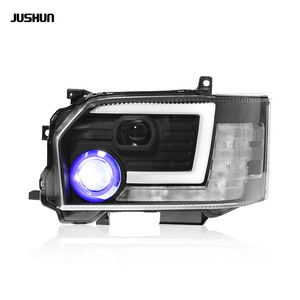 Kit de feux modifiés Jushun Hiace, phares à LED avec clignotants DRL pour Toyota Hiace Sea Lion 2005-2018 - Product Image 4