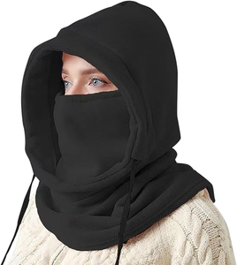 Cagoule coupe-vent <span class=keywords><strong>hiver</strong></span> <span class=keywords><strong>masque</strong></span> facial chaud polaire Ski <span class=keywords><strong>masque</strong></span> pour hommes et femmes temps froid moto vélo cyclisme cache-cou - Product Image 1