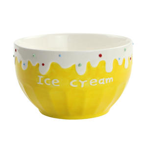 Tazón de Cerámica para Helado <span class=keywords><strong>Infantil</strong></span>, Apto para Microondas, Diseño de Dibujos Animados, para <span class=keywords><strong>Desayuno</strong></span>, Yogur, Fruta y Ensalada - Product Image 5