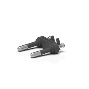 Enchufe italiano hoja negro/blanco PBT plástico 250V 10A adaptador de cable de alimentación de CA <span class=keywords><strong>INSTER</strong></span> 2 pin Hueco/sólido CEI 23-57 - Product Image 1