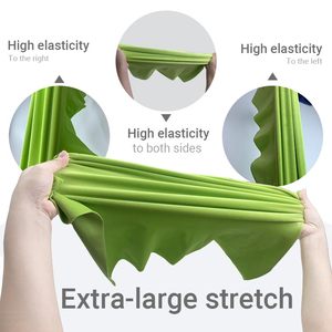 Stretchy Faux Mink Fur Fabric, 95% Polyester 5% Spandex, High Density 4-Way Stretch Material for Plush Toys & Garments - Product Image 3