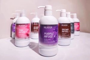 Hải ly bán buôn nhãn hiệu riêng và biểu tượng tùy chỉnh Nâu truyền <span class=keywords><strong>Max</strong></span> tỏa sáng màu tóc màu dầu gội và điều hòa - Product Image 4