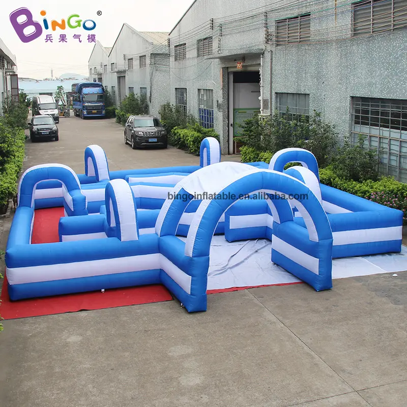 Customized 8*8mH inflatable Maze game balloons model toys outdoor Maze for advertising infatables