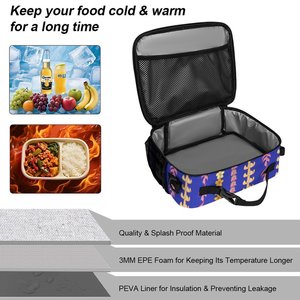 Prix inférieur personnalisé hawaïen Pakalana Lei nouvelle mode thermique déjeuner sac fourre-tout déjeuner sac isotherme Simple et sac à déjeuner isolé - Product Image 5