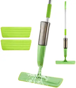 In Stock 2020 New Microfiber Cleaning Easy Spray Flat Floor Industrial Mop For Cleaning