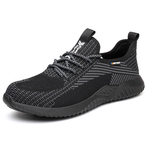 Botas De trabajo transpirables con punta De acero para hombre, para trabajo De seguridad, <span class=keywords><strong>zapatos</strong></span> De protección laboral, <span class=keywords><strong>Zapatos</strong></span> De Seguridad - Product Image 1