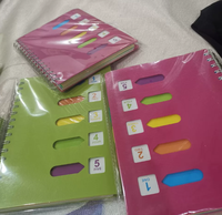 Offre Spéciale – Carnet A5 à Couverture PP, 5 Sujets, Intercalaires Colorés, Onglets d'Indexation, 240 Pages, Reliure Spirale – Idéal pour Étudiants, Papeterie, Cadeaux