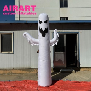 Fabbrica di vendita calda gigante gonfiabile fantasma pilastro per la spaventosa decorazione di Halloween - Product Image 6